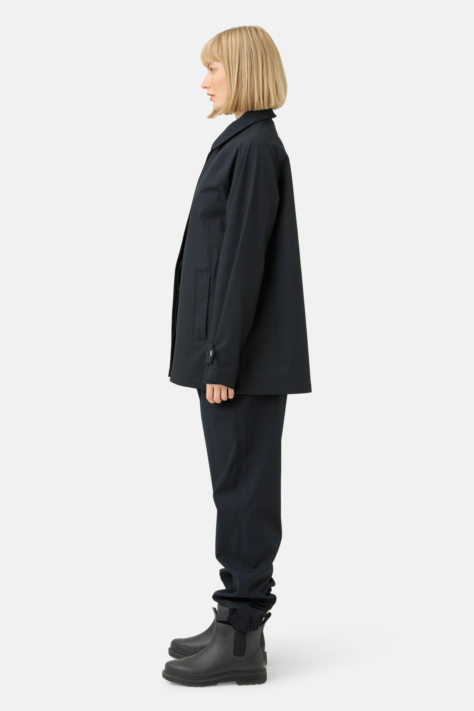Ilse Jacobsen Hornbæk Rain Regenmantel Rain jacket 660 Dark Indigo